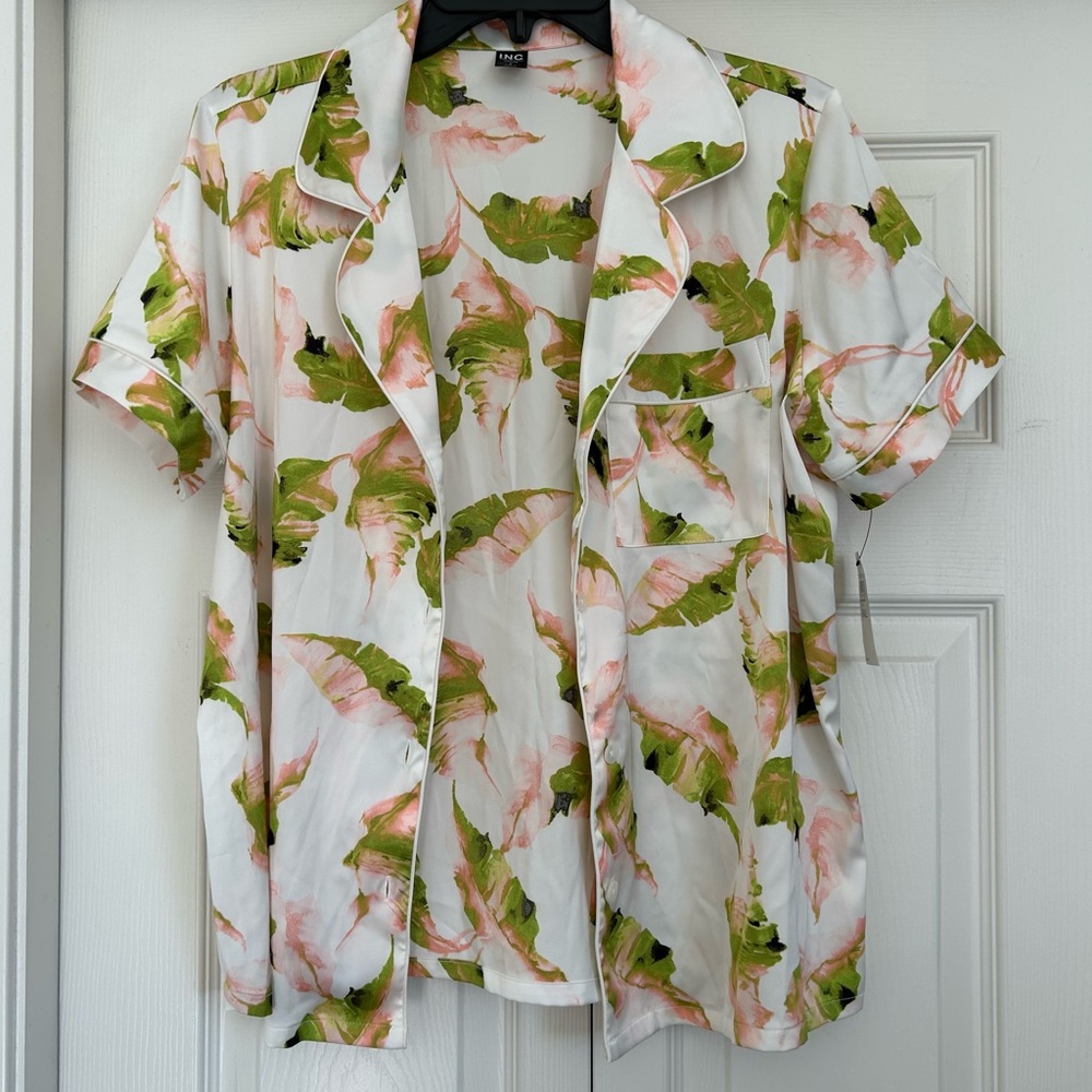 Button Down Sleep Shirt